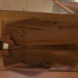 Thread & Supply Soft Flannel Shirt Coat